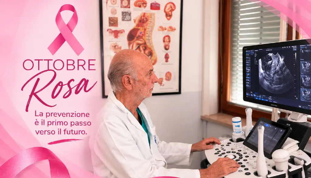 Ottobre Rosa: un'ecografia mammaria per le nostre pazienti